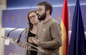 ep los diputados de la cup en el congreso mireia vehi y albert botran