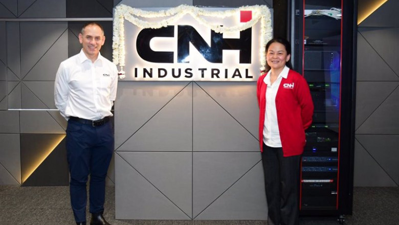 Marc Kermisch, director de Información y Publicidad de CNH Industrial, y Chun Woytera, presidenta de CNH Industrial en Asia y el Pacífico. | CNH INDUSTRIAL ep marc kermisch director de informacion y publicidad de cnh industrial y chun woytera presidenta de