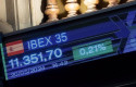 ep un panel del ibex 35 en el palacio de la bolsa a 20 de mayo de 2024 en madrid espana
