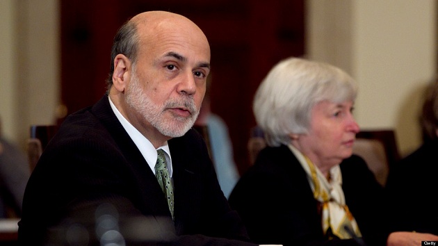 Ben Bernanke, ex presidente de la Reserva Federal Yellen-Bernanke-fed