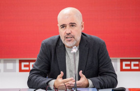 ep archivo   el secretario general de ccoo unai sordo presenta las principales conclusiones del 12