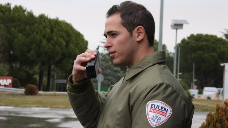 Archivo - Vigilante de seguridad. | VIGILANTE DE SEGURIDAD DE EULEN SEGURIDAD ep archivo vigilante de seguridad