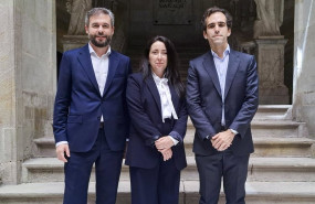ep de izquierda a derecha antonio jose perez bravo laura subiranas socios de outsourcing y alvaro