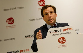 ep el alcalde de madrid jose luis martinez- almeida durante su intervencion en un encuentro