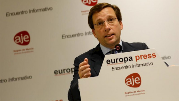 ep el alcalde de madrid jose luis martinez- almeida durante su intervencion en un encuentro