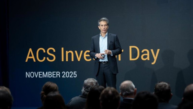 ep el consejero delegado de acs juan santamaria durante el investors day de centros de datos ep el consejero delegado de acs juan santamaria durante el investors day de centros de datos