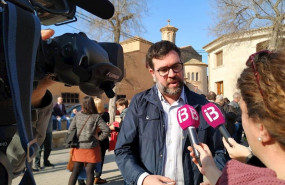 ep el coordinador de mes per mallorca antoni noguera en declaraciones a los medios