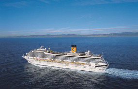 ep el crucero costa fortuna en plena travesia