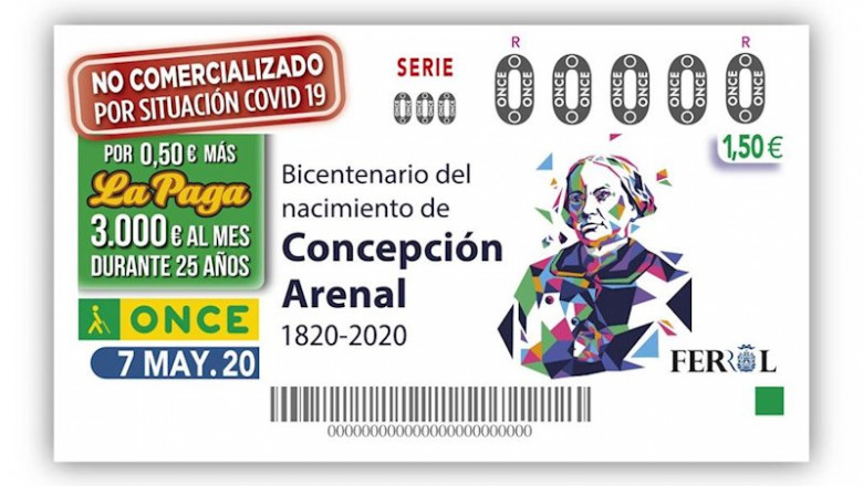 ep el cupon de la once 2en confinamiento homenajea hoy a concepcion arenal ep el cupon de la once 2en confinamiento homenajea hoy a concepcion arenal