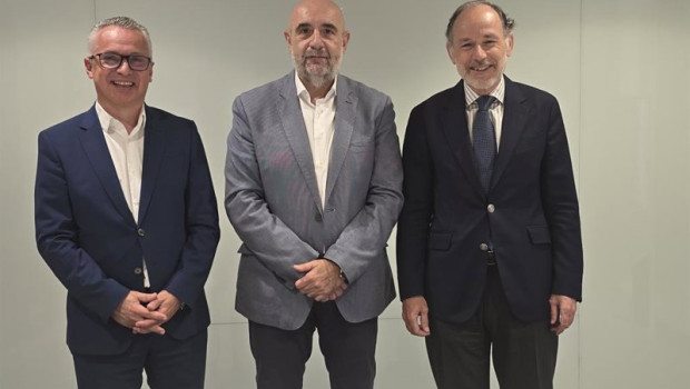 ep el director de banca minorista de santander espana y alejandro cecchi i el presidente de csif