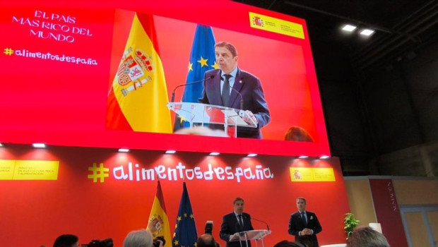 ep el ministro de agricultura pesca y alimentacion luis planas y francisco lopez lopez bago