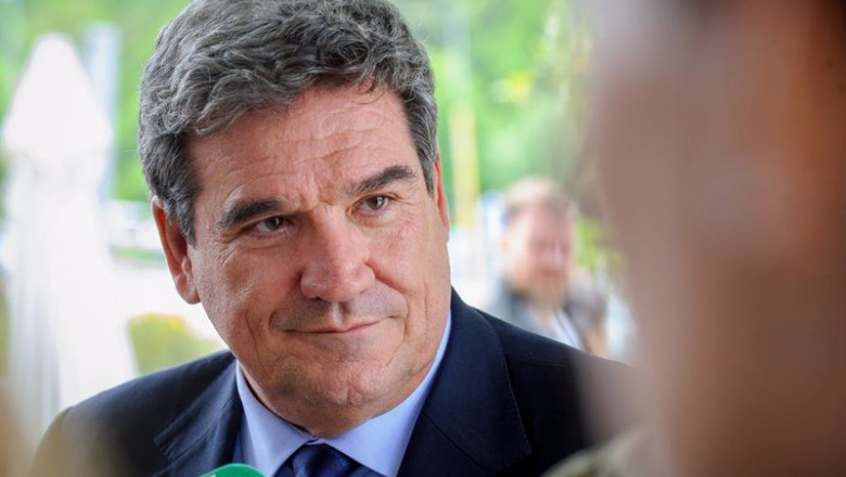 El ministro de Inclusión, Seguridad Social y Migraciones, José Luis Escrivá. | JOSE IGNACIO UNANUE ep el ministro de inclusion seguridad social y migraciones jose luis escriva clausura unas jornadas