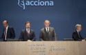 ep el presidente de acciona jose manuel entrecanales y su vicepresidente juan ignacio entrecanales