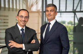 ep gianni armani consejero delegado de endesa izq y daniele caprini director general de