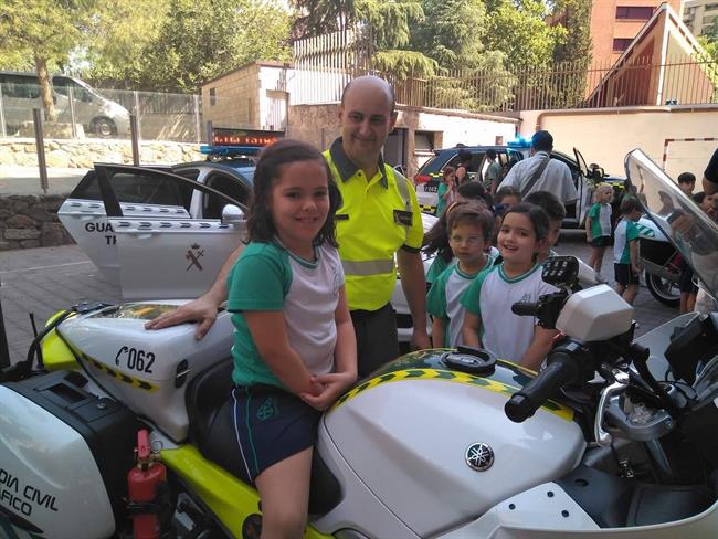 Guardia civil, colegio, niños, seguridad vial | EUROPA PRESS ep guardia civil colegio ninos seguridad vial