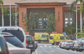 ep hotel de adeje en situacion de aislamiento por el positivo en coronavirus de un turista italiano