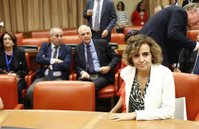 ep la eurodiputada del pp dolors montserrat d en el congreso de los diputados tras acatar la