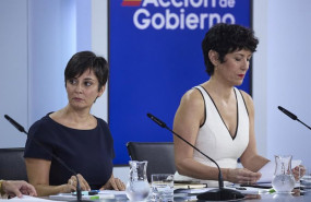 ep la ministra de vivienda isabel rodriguez i y la ministra de inclusion seguridad social y