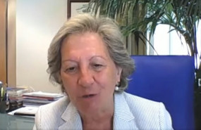 ep la presidenta de unespa pilar gonzalez de frutos en el curso apie-bbva de la uimp