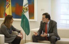 ep rajoy recibela moncloala presidentaandalucia susana diaz
