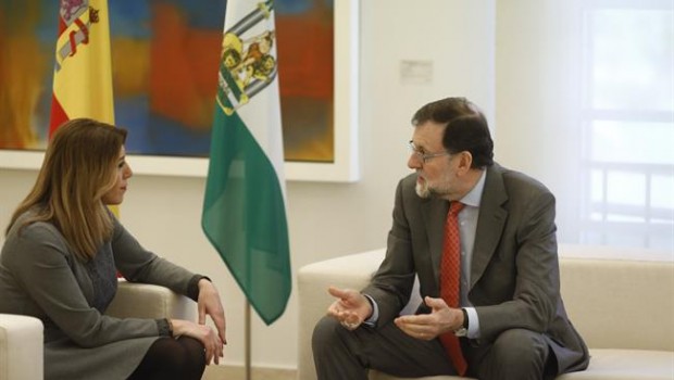 ep rajoy recibela moncloala presidentaandalucia susana diaz