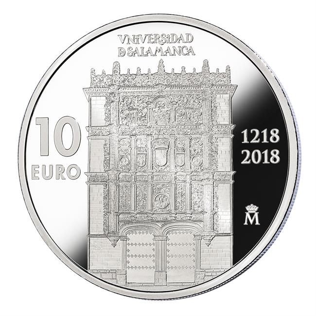 ep reverso moneda conmemoracion universidad salamanca