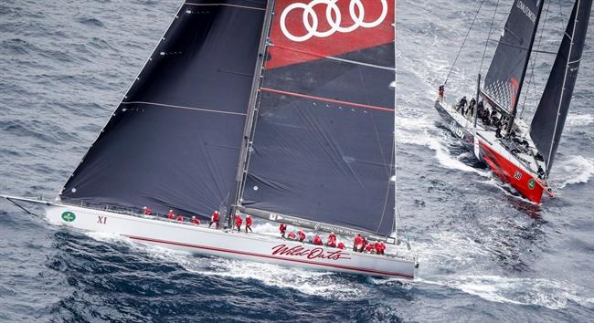 El Wild Oats XI con el LDV Comanche en la Sydney-Hobart | ROLEX/CARLO BORLENGHI ep wild oats xildv comanchela sydney-hobart