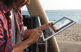 iPad Pro Apple beach iPad Pro Apple beach