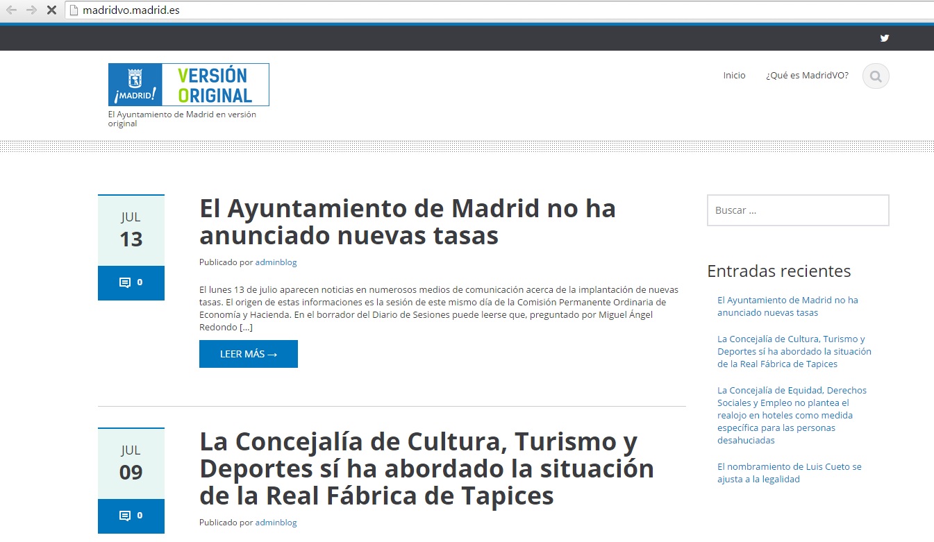 version original, ayuntamiento madrid version original, ayuntamiento madrid