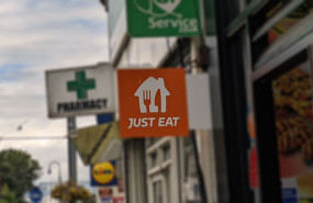 dl just eat takeaway sign delivery takeaways