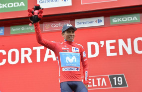 ep 01 september 2019 spain ctra dels cortals dencamp colombian cyclist nairo quintana of movistar