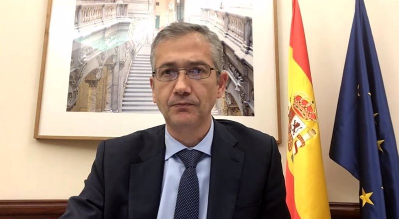 ep archivo el gobernador del banco de espana pablo hernandez de cos durante su participacion en el ep archivo el gobernador del banco de espana pablo hernandez de cos durante su participacion en el