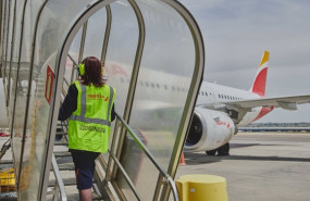 ep archivo   iberia transforma a 1692 empleados de 29 aeropuertos de espana en trabajadores fijos