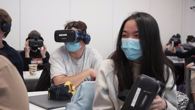 Archivo - IE University facilitará gafas de realidad virtual a sus alumnos para impulsar las experiencias inmersivas. | IE UNIVERSITY - Archivo ep archivo ie university facilitara gafas de realidad virtual a sus alumnos para impulsar las