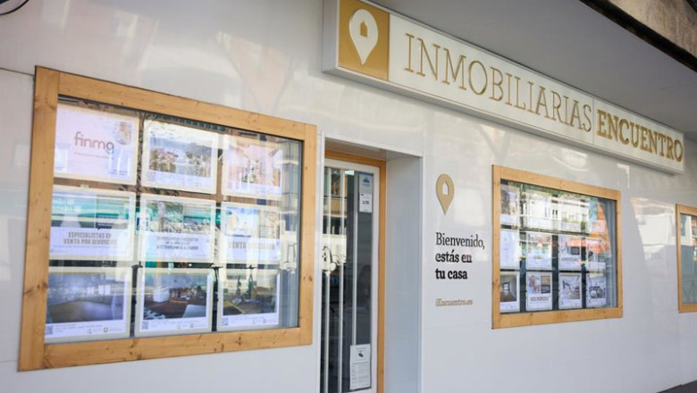 Archivo - Una inmobiliaria en Madrid (España). | Jesús Hellín - Europa Press - Archivo ep archivo una inmobiliaria en madrid espana