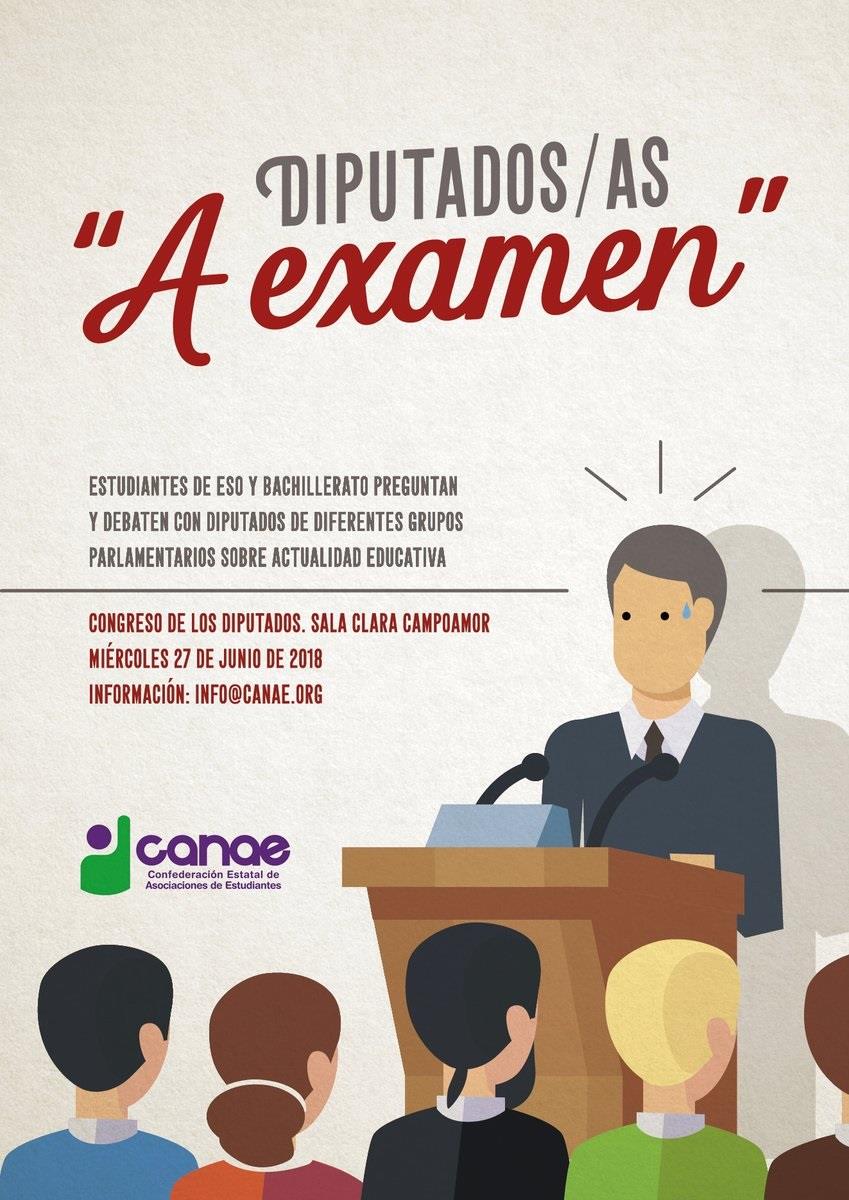 ep carteldebate diputadosasexamen organizadocanaecongreso
