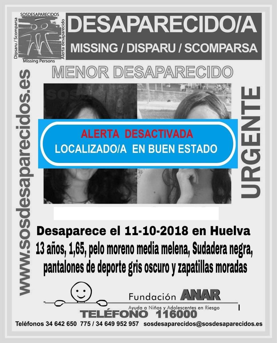ep cartella menorestaba desaparecida