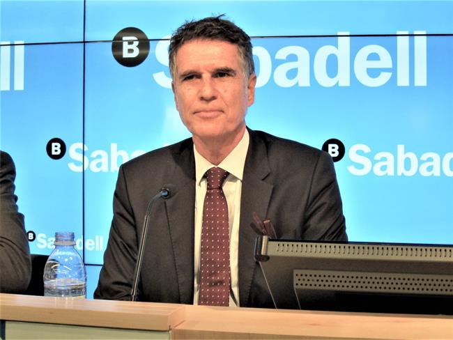 Conseller delegat de Banc Sabadell, Jaume Guardiola | EUROPA PRESS ep conseller delegatbanc sabadell jaume guardiola