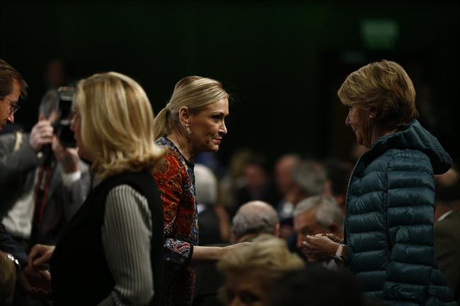 Cristina Cifuentes y Esperanza Aguirre en un foro de El Mundo | EUROPA PRESS ep cristina cifuentesesperanza aguirreun foromundo