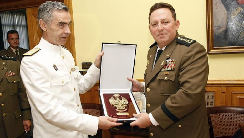 El comandante en jefe del Ejército De Nicaragua y el JEMAD | MDE - Archivo ep el comandante en jefe del ejercito de nicaragua y el jemad