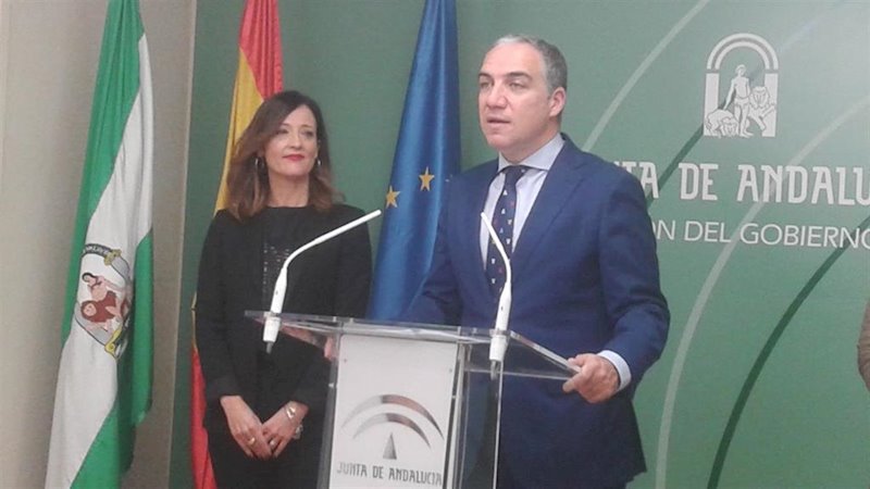 ep el consejero de la presidencia elias bendido durante la rueda de prensa