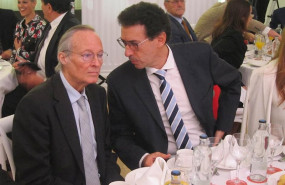 ep el exministro de industria y asuntos exteriores josep pique conversa con el presidente del grupo