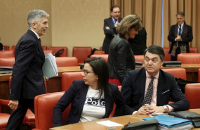 ep el ministro del interior fernando grande-marlaska izq a su llegada a la sala constitucional para