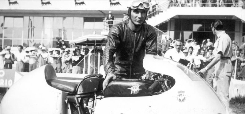 ep el piloto italiano carlo ubbiali nueve veces campeon del mundo de motociclismo ep el piloto italiano carlo ubbiali nueve veces campeon del mundo de motociclismo