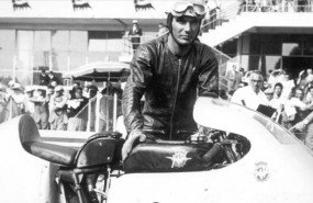 ep el piloto italiano carlo ubbiali nueve veces campeon del mundo de motociclismo