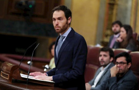 ep el portavoz de union del pueblo navarro upn en el congreso sergio sayas interviene desde la