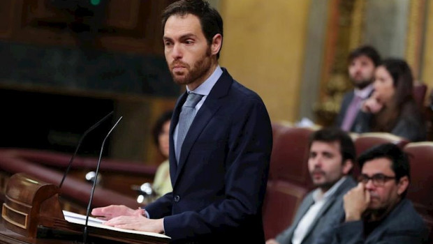 ep el portavoz de union del pueblo navarro upn en el congreso sergio sayas interviene desde la