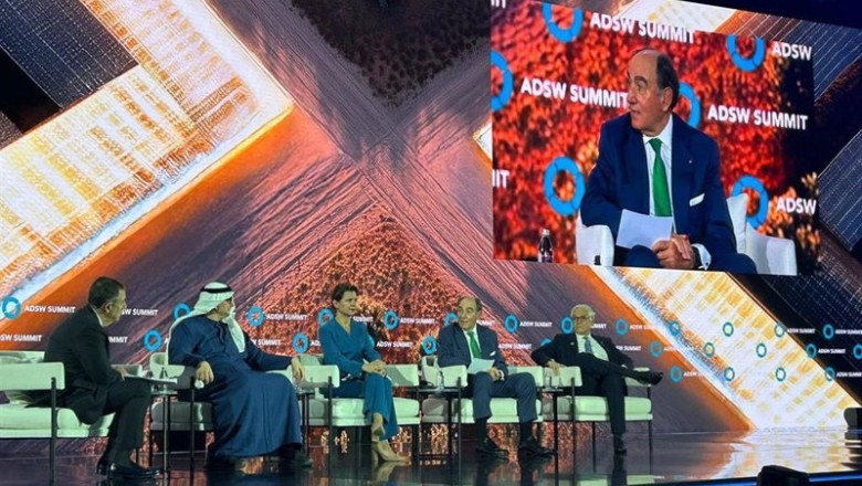 El presidente de Iberdrola, Ignacio Galán, participa en la Abu Dhabi Sustainability Week | IBERDROLA ep el presidente de iberdrola ignacio galan participa en la abu dhabi sustainability week