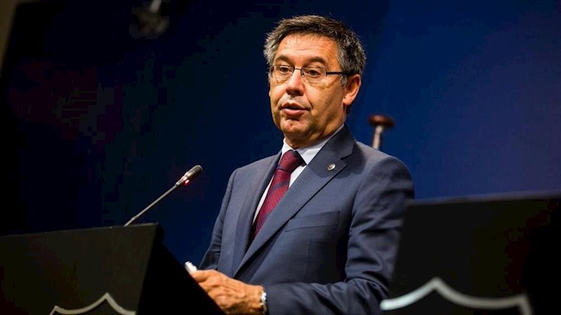 ep el presidente del fc barcelona josep maria bartomeu
