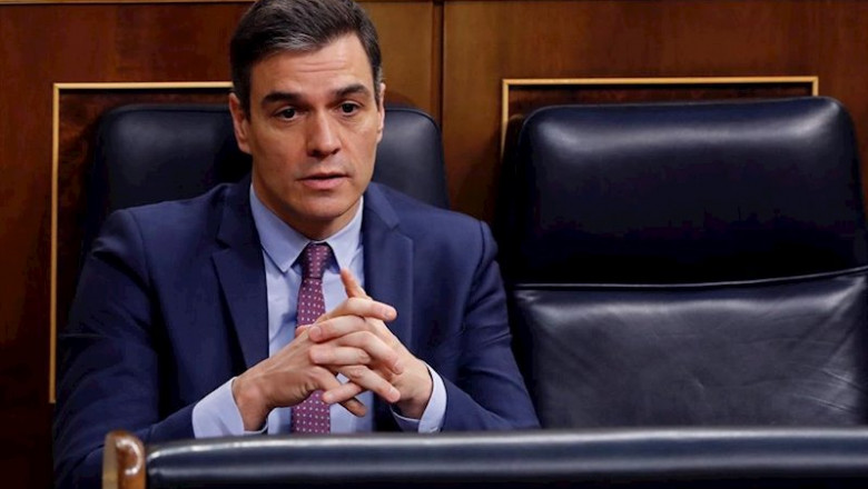 El presidente del Gobierno, Pedro Sánchez, en el Congreso | Pool ep el presidente del gobierno pedro sanchez en el congreso